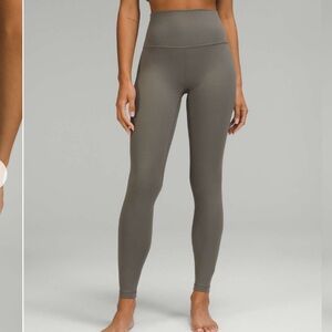 Lululemon Align High-Rise Pant 28"
Grey Sage size 4